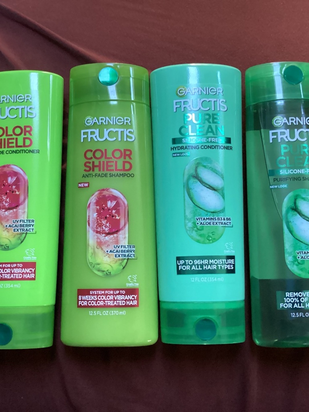 Garnier Fructis shampoo and conditioner bundle New